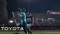 Toyota 'Referee'<br />
Production Company MJZ | Director Craig Gillespie<br />
Jeff Sanders Stunt Coordinator + Athlete Casting<br />
Football Uniforms + Equipment provided by Hollywood Football Productions